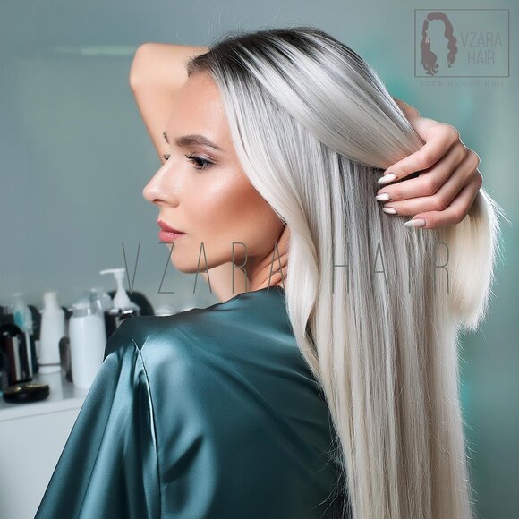 V Shape Clip In Hair Extension - Picture 1 of 5